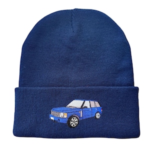 Land Rover Navy Beanie Land Rover Ombre Winter Bobble Hat - Booler 4X4 main image 4