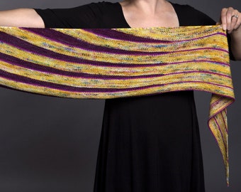 Fools Gold Shawl Knitting Pattern