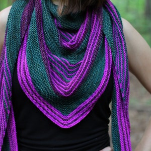 Vivacious Shawl Knitting Pattern