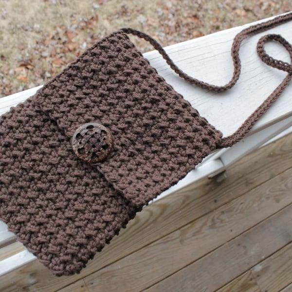 CROCHET PATTERN - Crossbody Bag - Crochet Bag Pattern - Crochet Purse Pattern - Easy Pattern