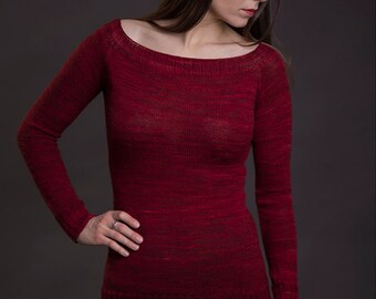 APHRODITE Sweater Knitting Pattern PDF
