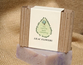 Lilac Flower Handmade Soap, all natural soap, homemade soap, Vegan Soap, Exfoliating Soap