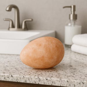 Himalayan Salt Deodorant Stone | Natural Mineral Deodorant | Reusable Underarm Stone | Aluminum-Free Alternative