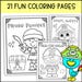 Pirate Coloring Pages: Fun Activity Sheets for Preschool & Kindergarten ...