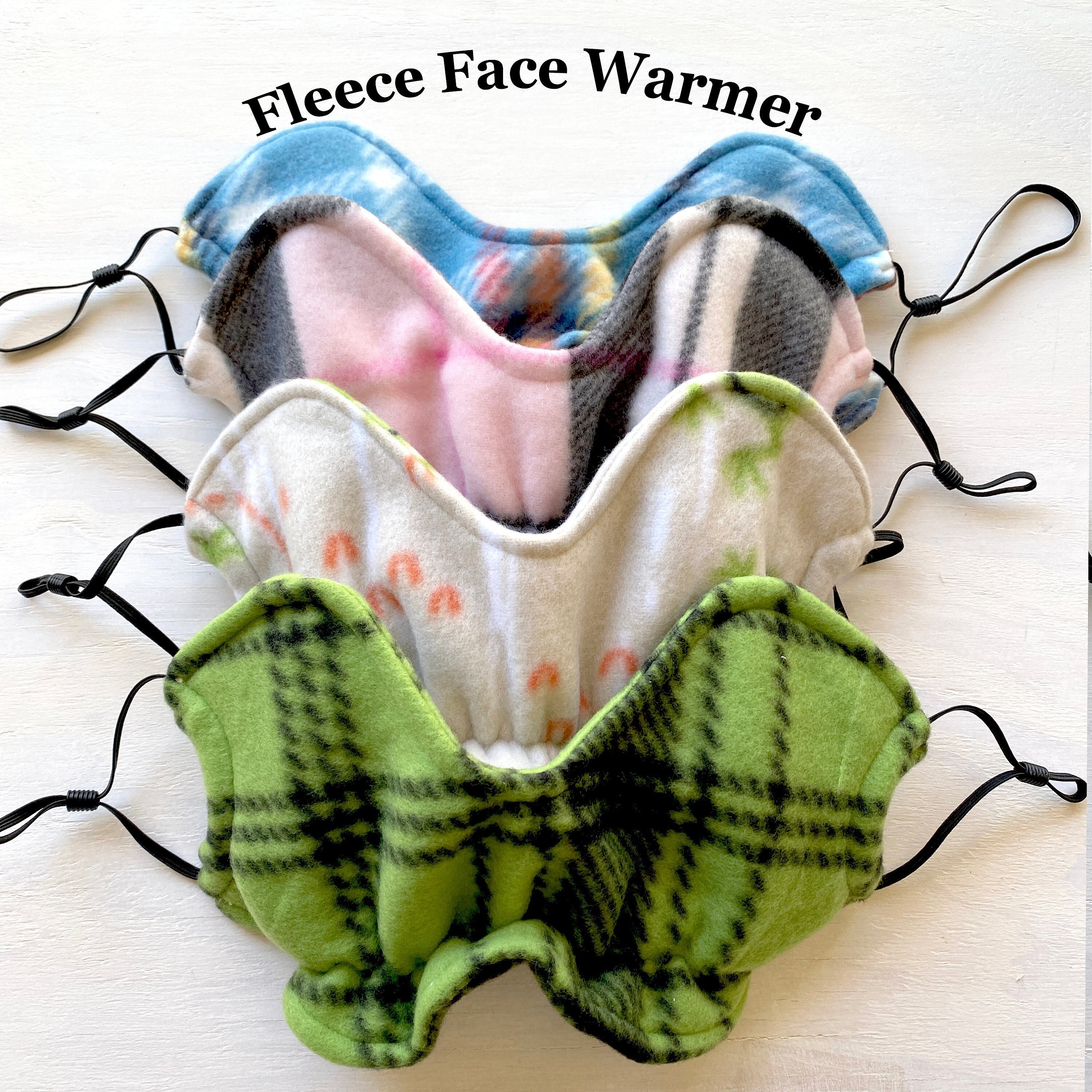Fleece Face Warmer, Double Layer Easy Wearing Face Warmer for cold weather