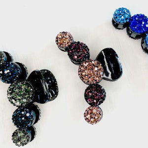 Large Hair Claw Luxury Diamond Jaw Clip