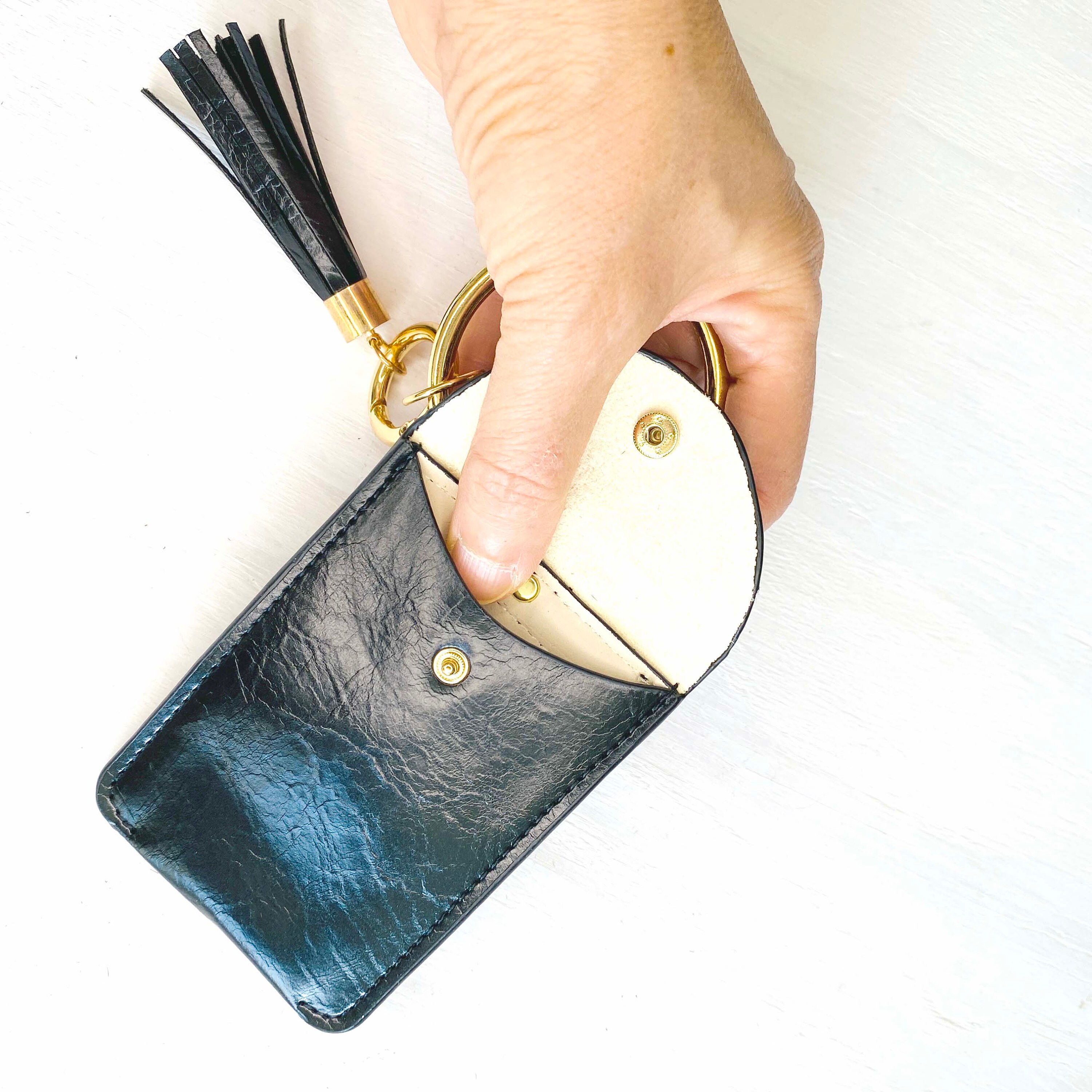 Genuin Leather Card Holder Keychain - Etsy Genuin Leather Card Holder Keychain - Etsy
