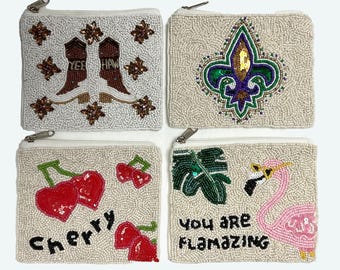 Handmade Beaded Purse