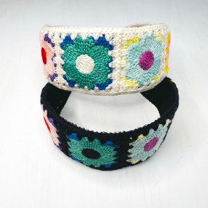Flower Pattern Crochet Headband