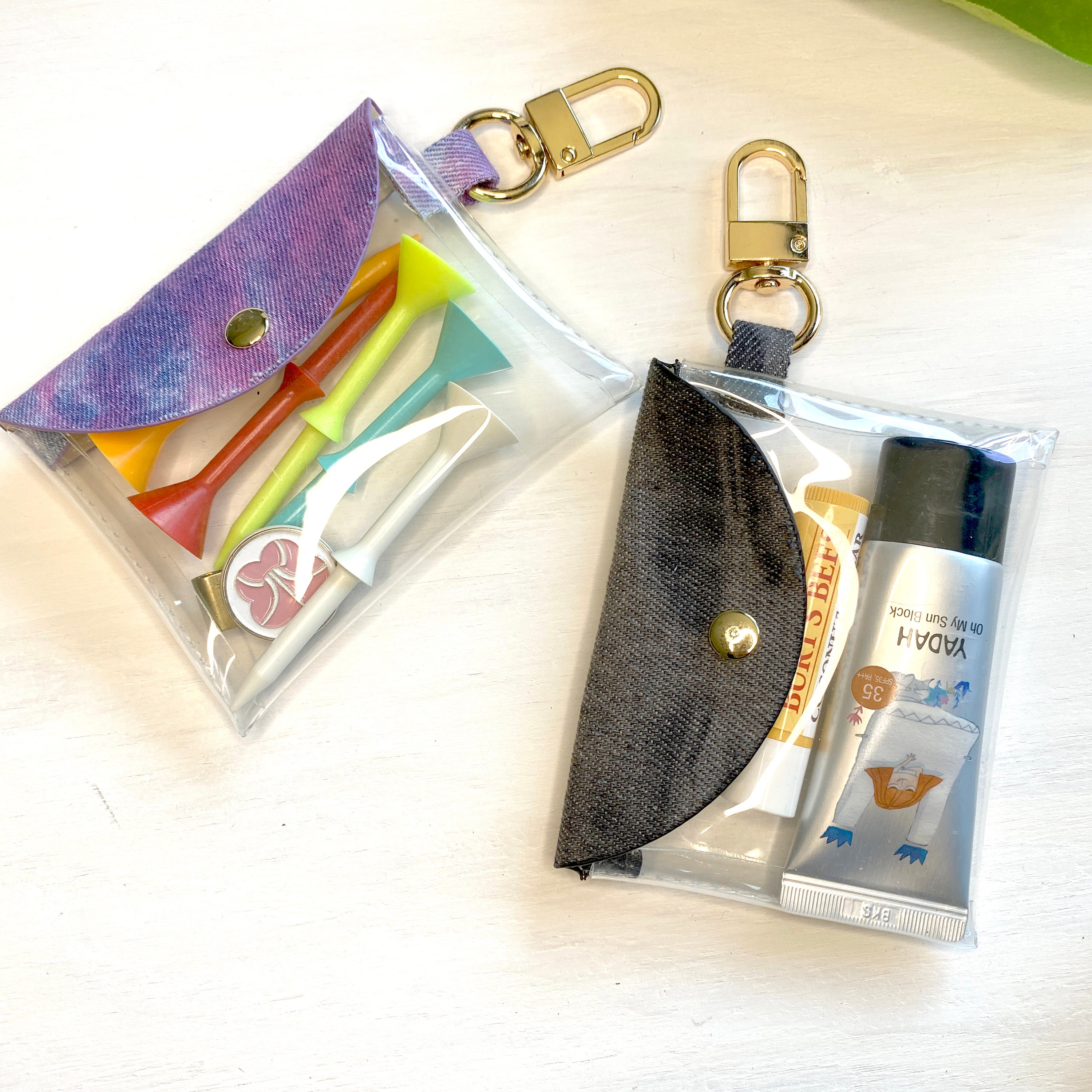 Clear Keychain Pouch Etsy