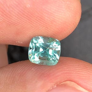 2.00 carats Electric blue Tourmaline faceted.