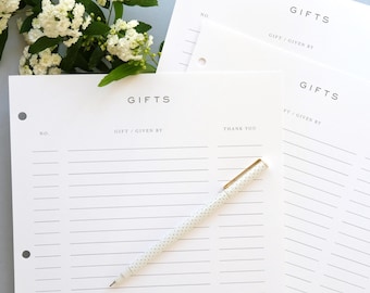 Beloved Book Additional Printed Pages | Gift | Set of 5 | 230 entries