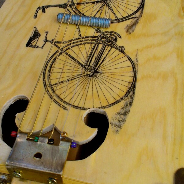 Acoustic Bicycle Box Guitar