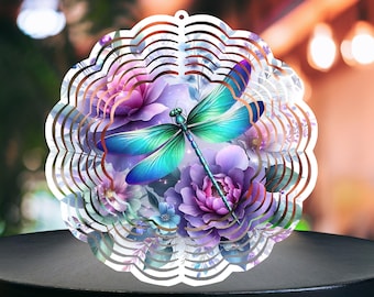 Dragonfly Wind Spinner Png Dragonfly Wind Spinner Garden Wind Spinner Sublimation Designs Digital Download
