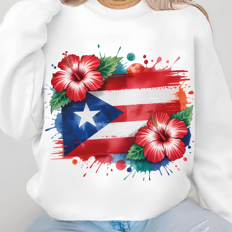 Puerto Rico Flag Png T-Shirt Design Trendy Png Travel Png Sublimation Designs Digital Download Dtf Png Instant Download