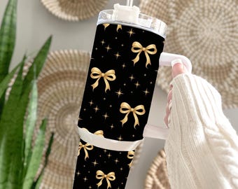 Coquette Bow 40 Oz Tumbler Wrap Trendy Tumbler Wrap Stanley 40oz Tumbler Girly Tumbler Wrap Sublimation Designs Digital Download
