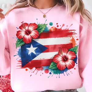 Puerto Rico Flag Png T-Shirt Design Trendy Png Travel Png Sublimation Designs Digital Download Dtf Png Instant Download