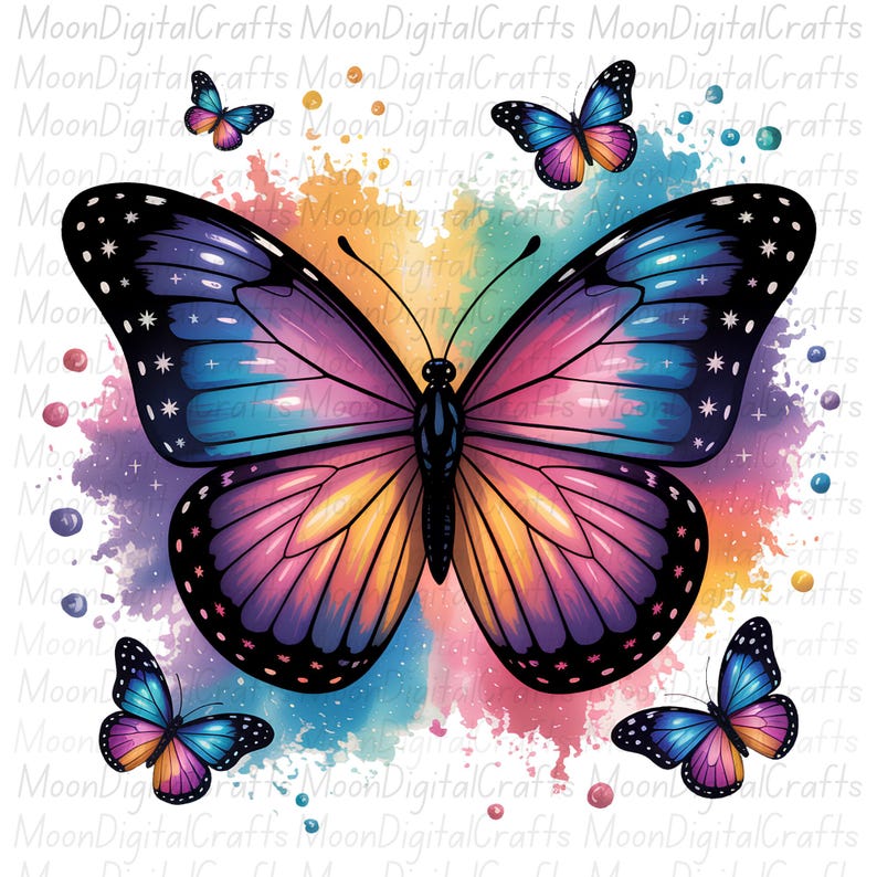 Butterfly T Shirt Design Trendy Png Sweatshirt Design Instant Download Sublimation Designs Digital Download DTF Png