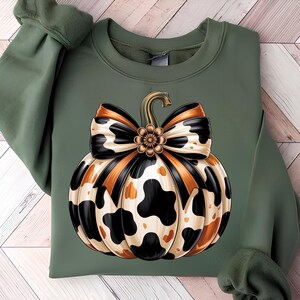 Pumpkin Bow Png T-Shirt Design Coquette Bow Png Leopard Pumpkin Png Trendy Png Pumpkin Season Sublimation Designs Digital Download Dtf Png