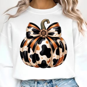 Pumpkin Bow Png T-Shirt Design Coquette Bow Png Leopard Pumpkin Png Trendy Png Pumpkin Season Sublimation Designs Digital Download Dtf Png