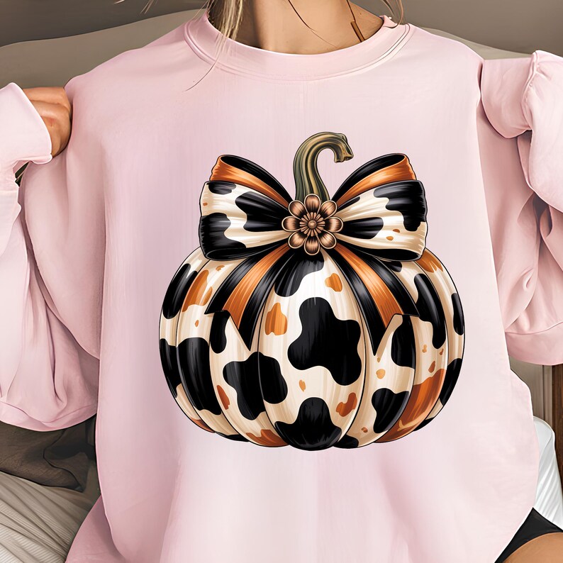 Pumpkin Bow Png T-Shirt Design Coquette Bow Png Leopard Pumpkin Png Trendy Png Pumpkin Season Sublimation Designs Digital Download Dtf Png