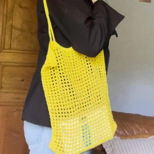 crochet net bag