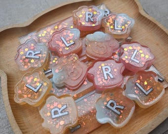 Xray Marker/ Radiography Marker/ Lead Marker/ Collection Cotton Candy (blue, pink, peach colours)