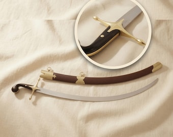 Handmade High Carbon Steel Ottoman Sword | Islamic Shamshir Replica