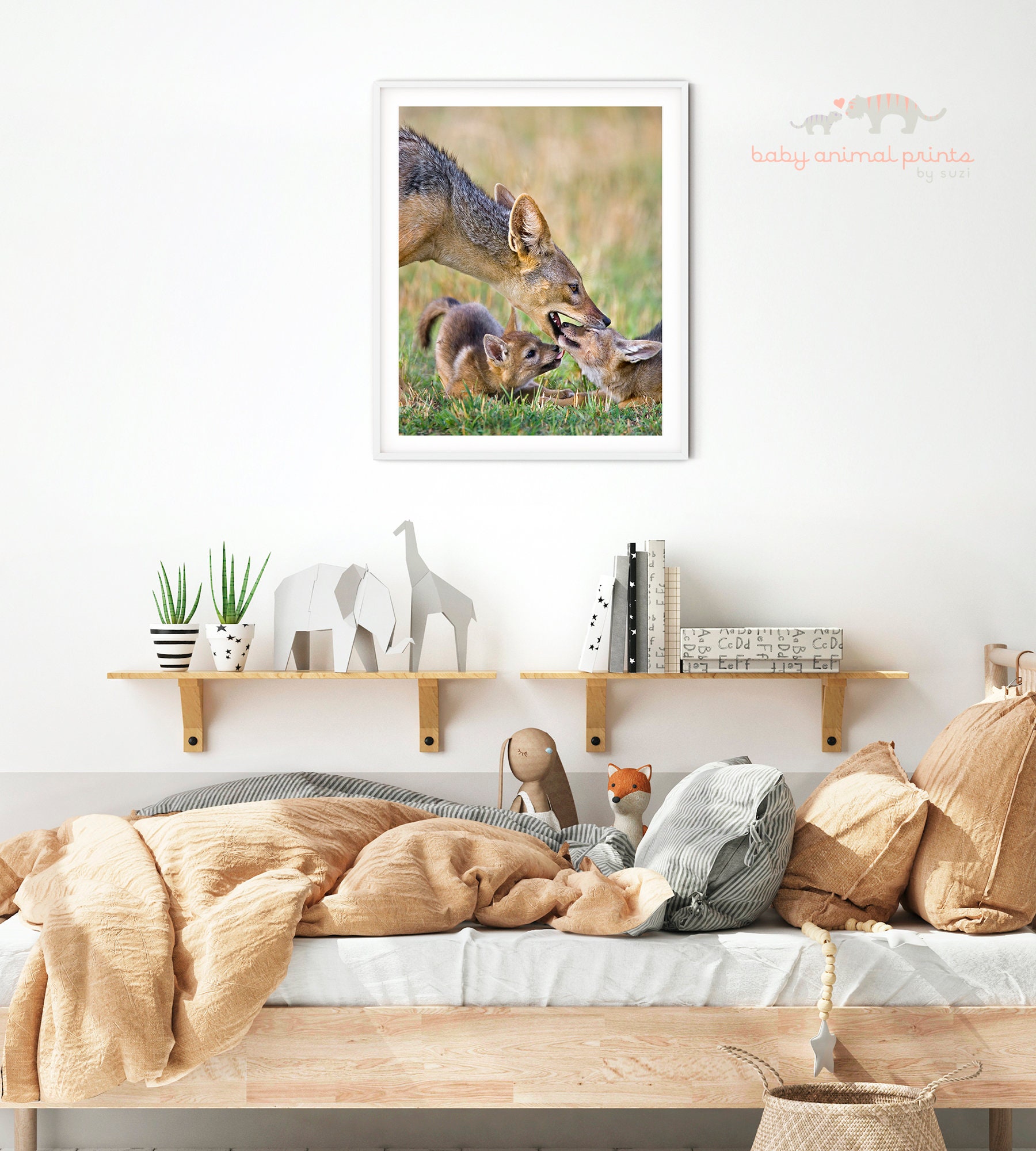 Zoo Animal Nursery Print, Baby Animals, Nursery Wall Art, Nursery Decor ...