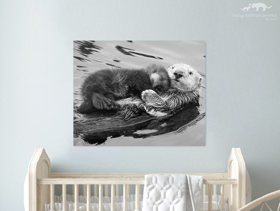 otter nursery decor