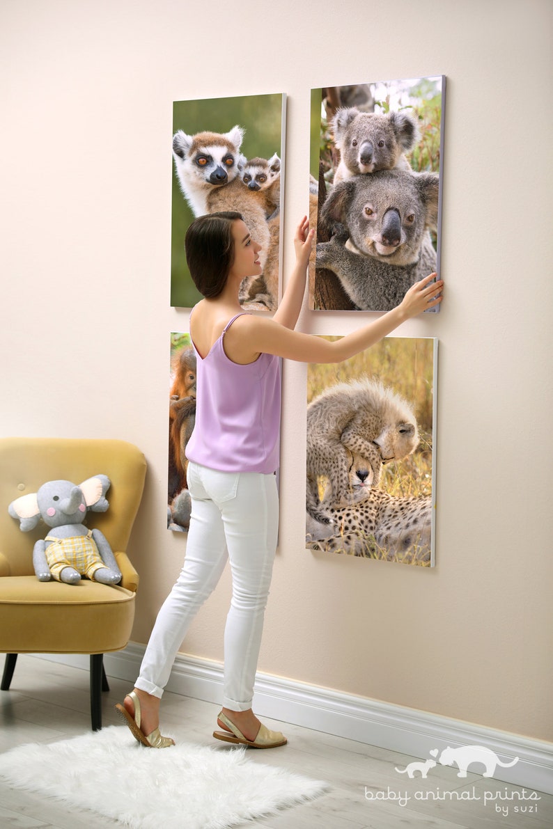 Animal Nursery Decor / BABY CHEETAH Print / Nursery Decor / Etsy