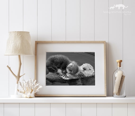 otter nursery decor