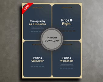 Business Guides and Tools - Pricing for Photographers - Full System - Price It Right - Bundle