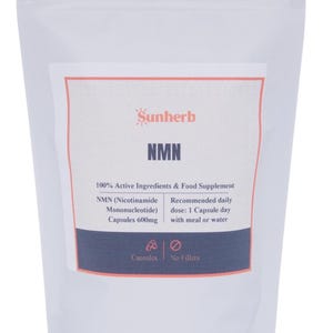 Pure NMN Capsules 600mg | β-Nicotinamid-Mononucleotide | NAD+ | Premium Quality | Vegan HPMC Capsules *