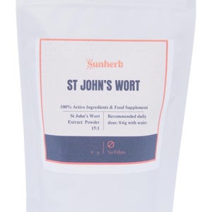 St John’s Wort Extract Powder 15:1 | Hypericum perforatum | Premium Vegan Supplement *
