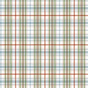 Santas Tree Farm Plaid, Snowy, Riley Blake, RBC16453-SNO