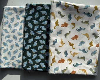 I Dig You Roarsome kit of 3 fat quarter Dear Stella