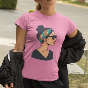 Stylish Women Graphic Tee Perfect for Everyday Wear Gift for Friends Casual Outings Birthday Present Fashion Statement