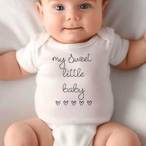 Baby romper, short sleeve, long sleeve, baby romper, baby romper saying, baby romper text, baby bodysuit, baby gift, baby shower, gift, birth