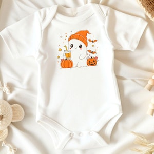 Baby romper, Halloween, ghost, short sleeve, long sleeve, romper baby, Halloween, baby bodysuit, baby gift, gift, birth