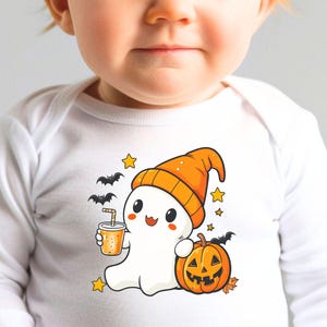 Baby romper, Halloween, ghost, short sleeve, long sleeve, romper baby, Halloween, baby bodysuit, baby gift, gift, birth