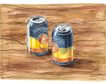 Rhinegeist Cougar Blonde Ale Beer, Cincinnati Beer, Brewery, Cincinnati Art