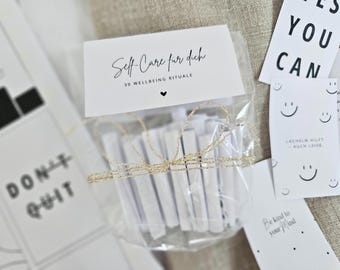 Self-Care Kalender - Lose zum Ausdrucken | 30 Tage Glow-Up | DIY mit kleinen Erinnerungen & Ideen (PDF)