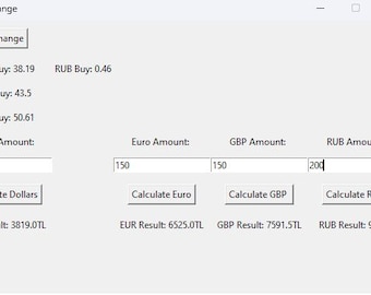 Currency Exchange Program Python Code
