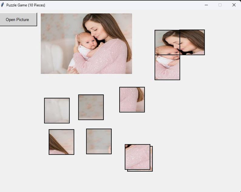 Código del juego de rompecabezas de Python (descarga digital) imagen 3
