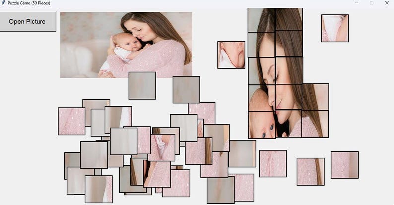 Código del juego de rompecabezas de Python (descarga digital) imagen 5