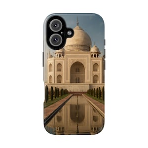 Taj Mahal Phone Case: Durable, Shock-Absorbing Travel Gift