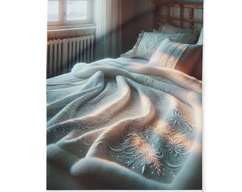 Gezellige arctische fleecedeken: zacht winterinterieur