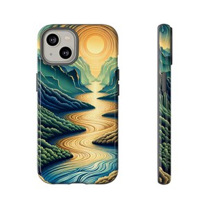 Scenic Nature Phone Case, Outdoor Adventure Phone Cover, Artistic Tough Case for Nature Lovers, Gift for Hikers, Eco-Friendly Phone [...]
