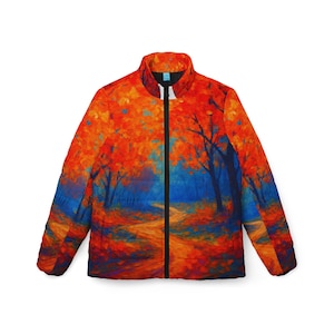 Women&#39;s Quilted Puffer Jacket: Vibrant Winter Outerwear